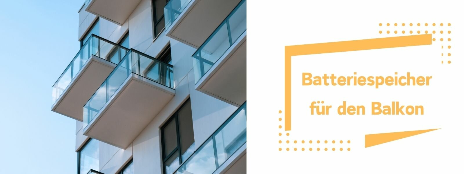 Batteriespeicher für Balkonkraftwerke
