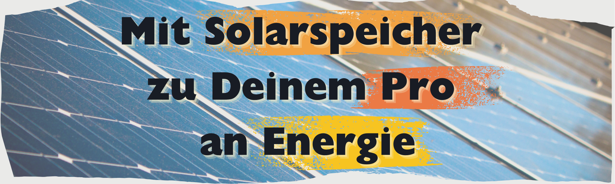 Solarspeicher nachrüsten mit Solarspeicher Pro