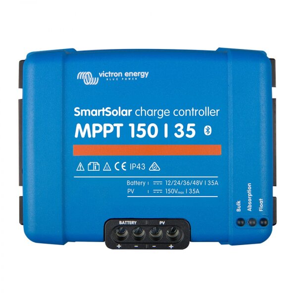 Victron SmartSolar MPPT 150/35 Bluetooth integriert