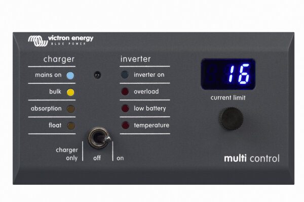 Victron Digital Multi Control Bedienpaneel 200/200A GX (90° RJ45)