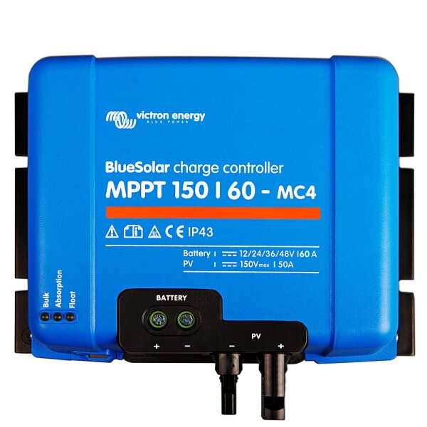 Victron BlueSolar MPPT 150/60-MC4 Laderegler mit 0% Umsatzsteuer nach §12 Abs. 3 UStG