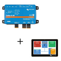 Set Victron Cerbo-S GX Systemüberwachung und GX Touch 50 Anzeigepaneel mit 0% Umsatzsteuer nach §12 Abs. 3 UStG
