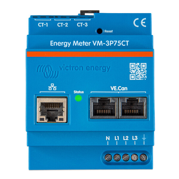 Victron Energy Meter VM-3P75CT - 1/3 phase - VE.Can mit 0% Umsatzsteuer nach §12 Abs. 3 UStG