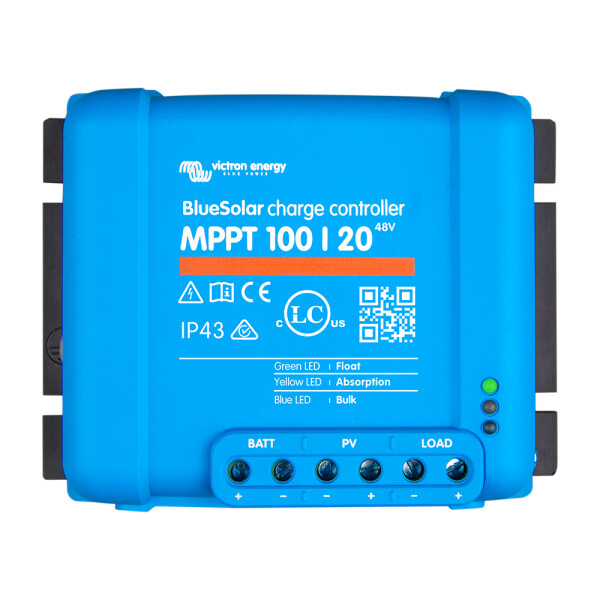 Victron BlueSolar MPPT 100/20 12/24/48V ohne Bluetooth mit 0% Umsatzsteuer nach §12 Abs. 3 UStG