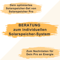 Erstberatung (telefonisch) für unsere Solarspeicher zum Nachrüsten in bestehenden Anlagen