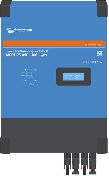 Victron SmartSolar MPPT RS 450/100-MC4 48V Laderegler mit 0% Umsatzsteuer nach §12 Abs. 3UStG