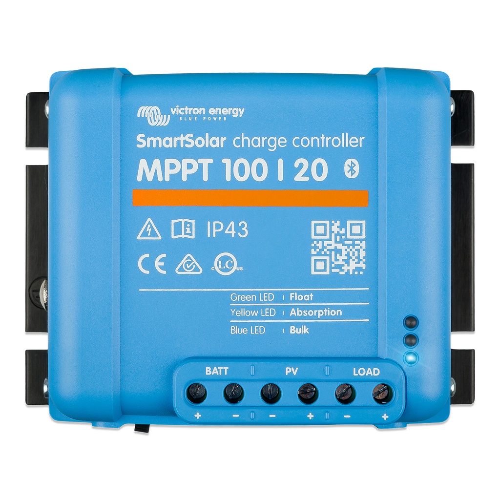 Victron SmartSolar MPPT 100/20 Bluetooth integriert